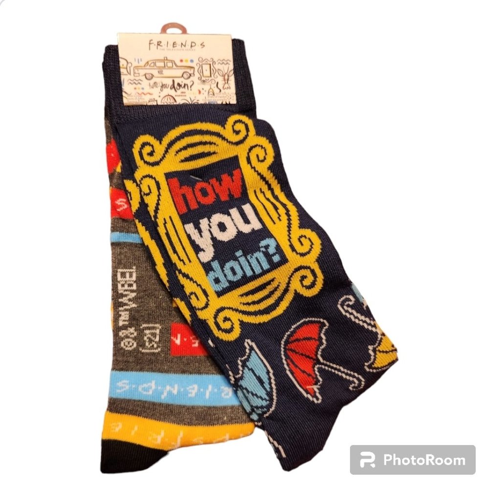 3/$27 "Friends" Socks NWT